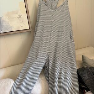 Striped Women's Jumpsuit